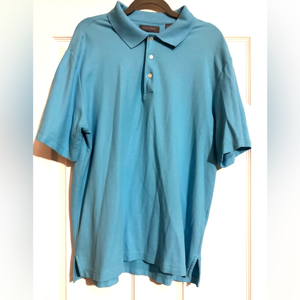 Men's Blue Polo Shirt